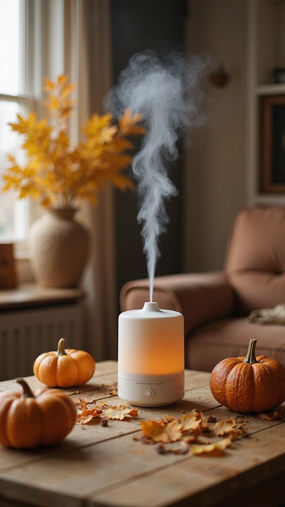 49 Simple Fall Decor Ideas for the Home That Feel Cozy - 28. Use Seasonal Scent Diffusers