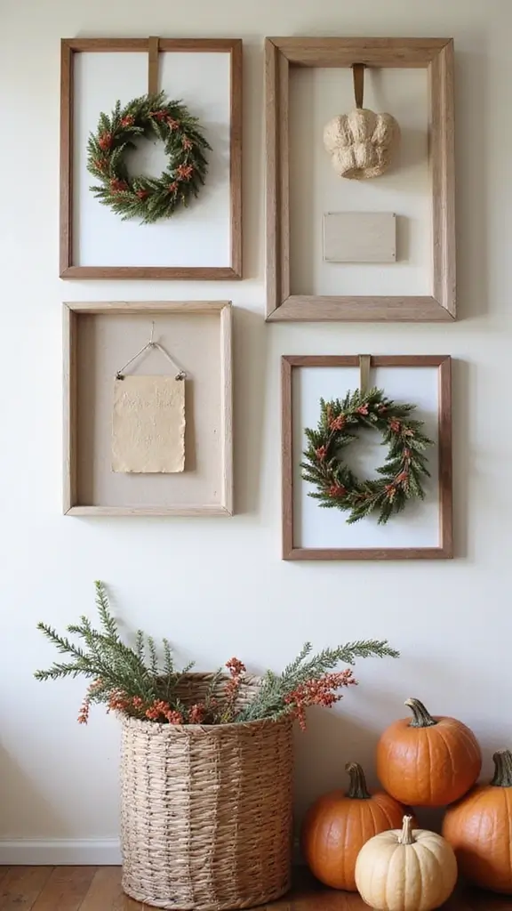 49 Simple Fall Decor Ideas for the Home That Feel Cozy - 42. Seasonal Wall Décor