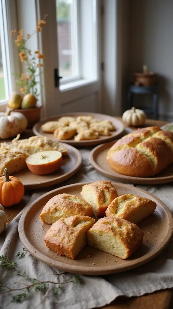 49 Simple Fall Decor Ideas for the Home That Feel Cozy - 47. Seasonal Baking Displays