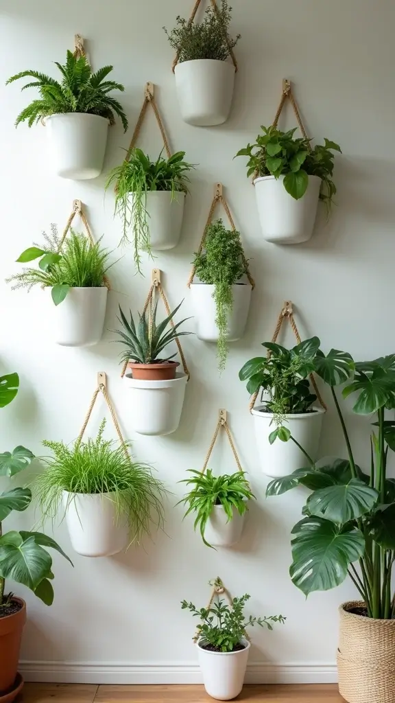 50 Cheap DIY Home Decor Ideas That Look High-End - 31. DIY Wall Planters