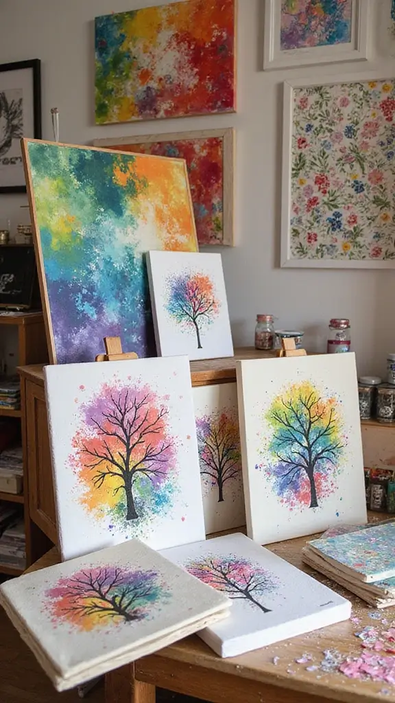 50 Cheap DIY Home Decor Ideas That Look High-End - 32. DIY Screen Print Art