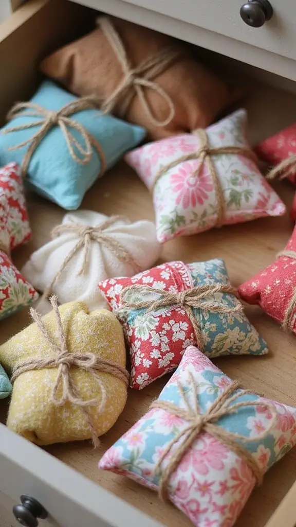 50 Cheap DIY Home Decor Ideas That Look High-End - 45. DIY Scented Sachets