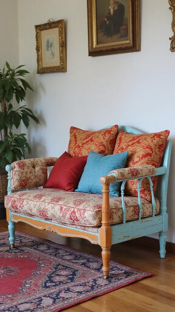50 Diwali Home Decor Ideas That Light Up Every Corner - 12. Upcycled Furniture