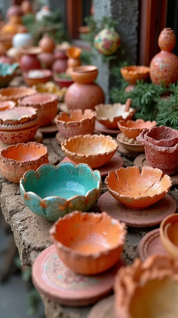 50 Diwali Home Decor Ideas That Light Up Every Corner - 14. Paper Mache Decor
