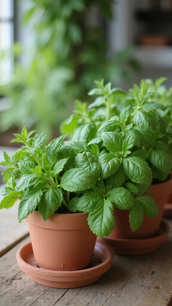 50 Diwali Home Decor Ideas That Light Up Every Corner - 15. Herb Garden Centerpieces