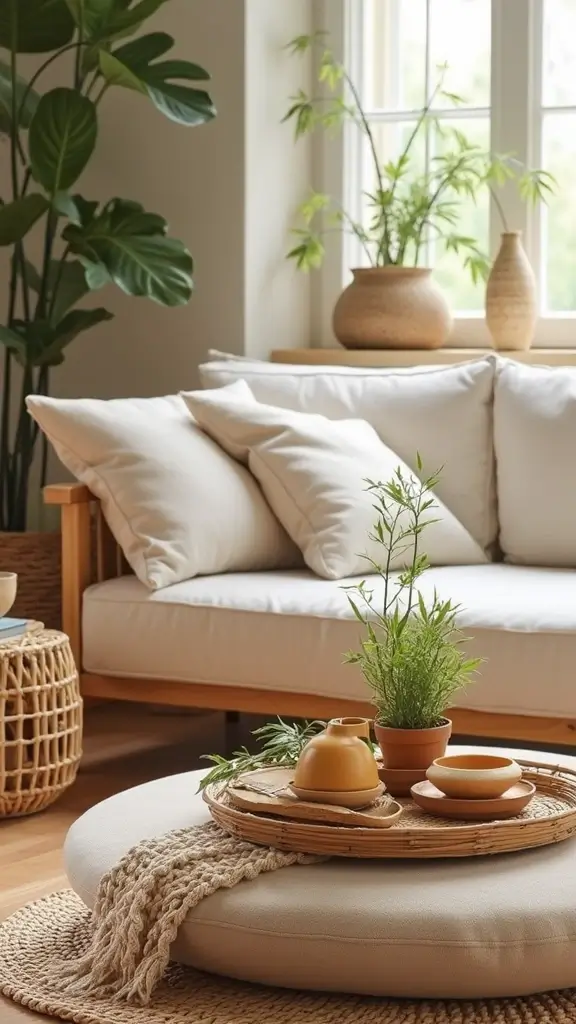 50 Diwali Home Decor Ideas That Light Up Every Corner - 45. Bamboo and Cane Elements