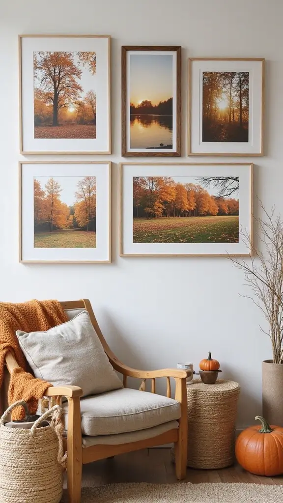 50 Fall Decor Ideas for the Home Farmhouse Vibes on a Budget - 37. Budget-Friendly Seasonal Photography