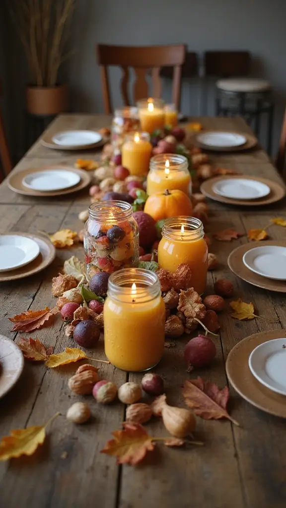 50 Fall Decor Ideas for the Home Farmhouse Vibes on a Budget - 4. Fall-Inspired Centerpieces