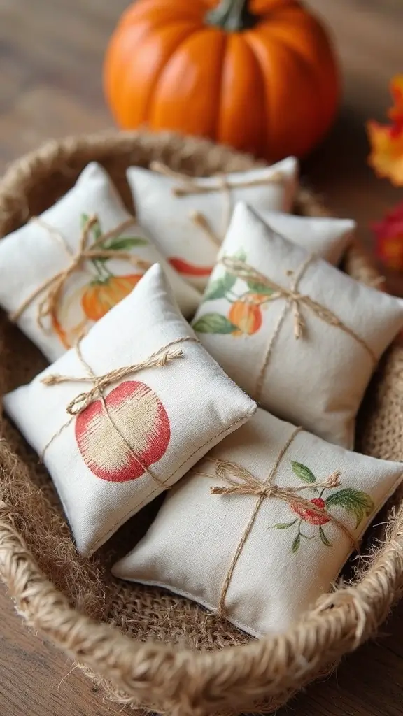 50 Fall Decor Ideas for the Home Farmhouse Vibes on a Budget - 40. DIY Fall Scented Sachets