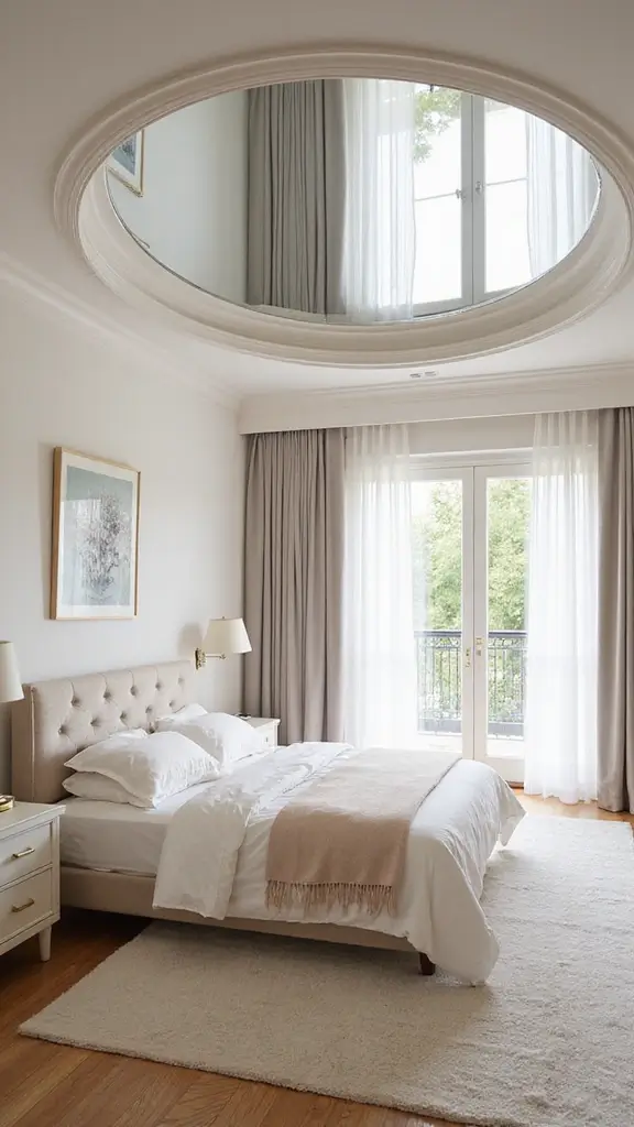 50 False Ceiling Design for Bedroom Ideas You’ll Adore - 13. Mirror-Effect Ceilings