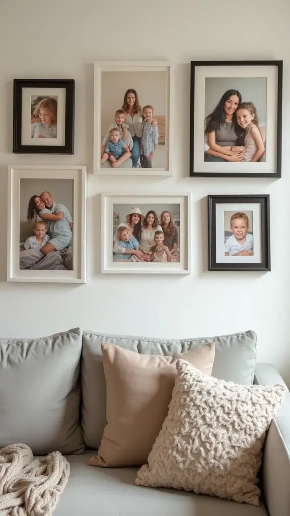 50 Home Renovation on a Budget Tips That Make Big Impact - 19. Personalize with Family Photos