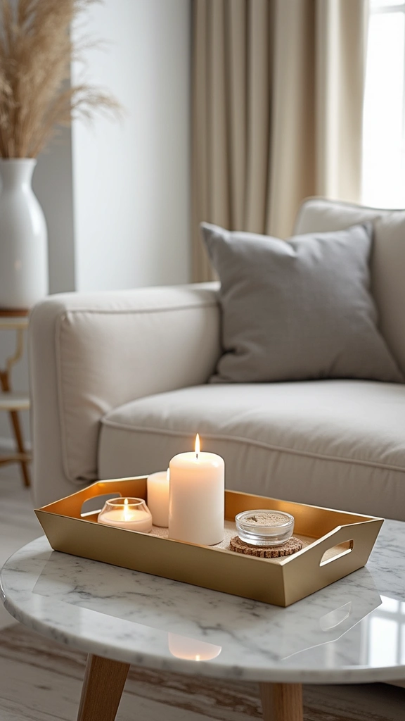 50 Home Renovation on a Budget Tips That Make Big Impact - 22. Use Decorative Trays