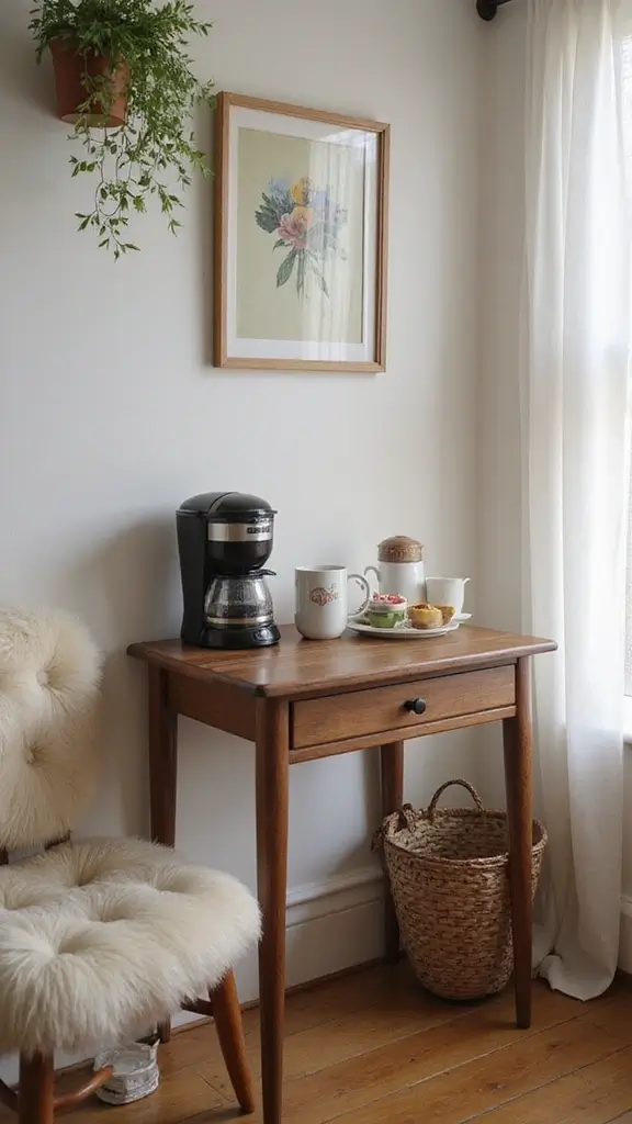 50 Home Renovation on a Budget Tips That Make Big Impact - 37. Create a Coffee Station