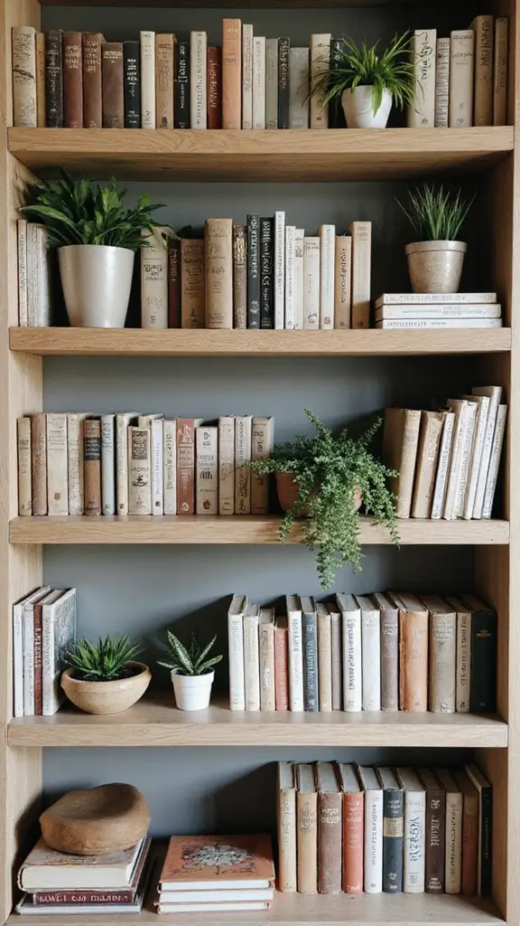50 Home Renovation on a Budget Tips That Make Big Impact - 39. Reorganize Your Bookshelves