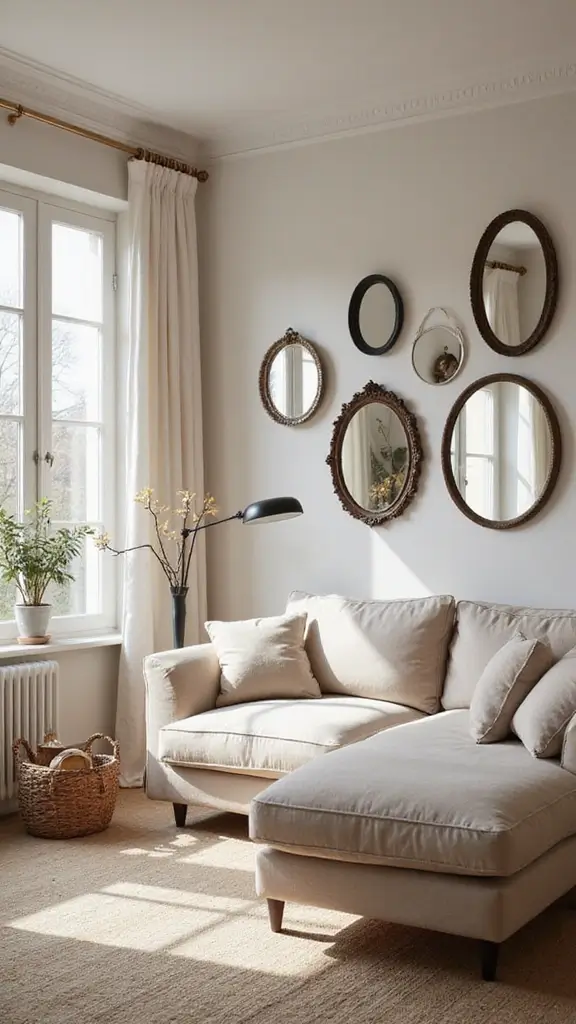 50 Home Renovation on a Budget Tips That Make Big Impact - 4. Use Mirrors to Create Space