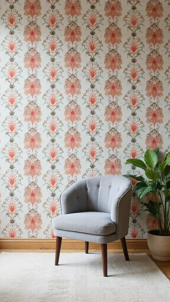 50 Home Renovation on a Budget Tips That Make Big Impact - 46. Try Temporary Wallpaper