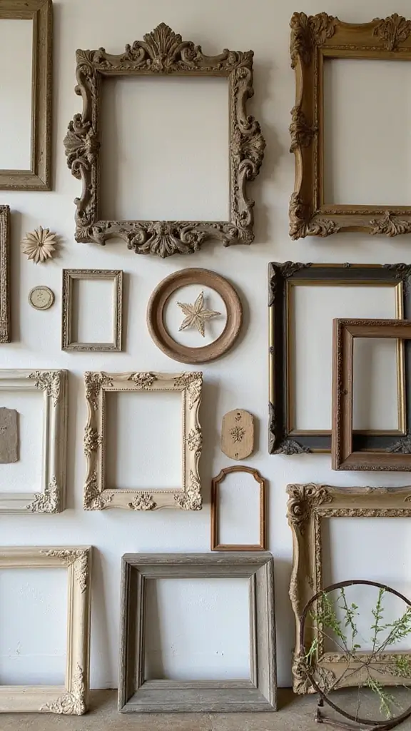 50 Home Renovation on a Budget Tips That Make Big Impact - 47. Repurpose Old Frames