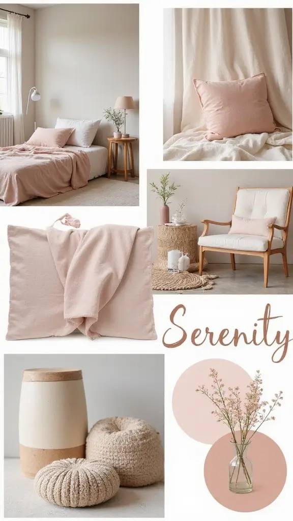 50 Interior Design Mood Board Inspiration That Sparks Creativity - 18. Soft Serenity