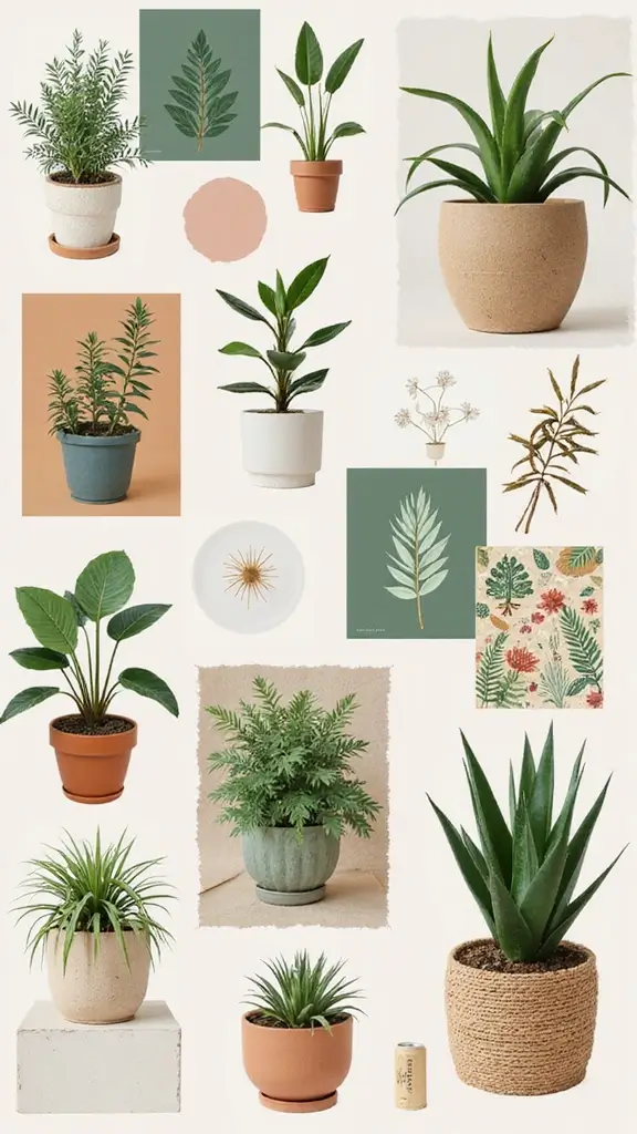 50 Interior Design Mood Board Inspiration That Sparks Creativity - 45. Botanical Bliss