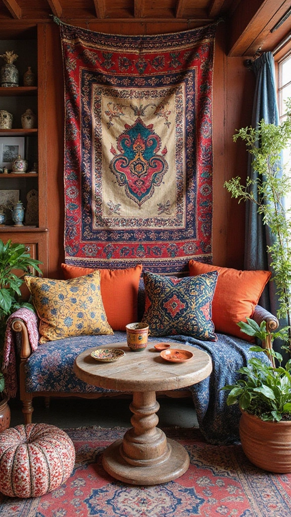 50 Interior Design Mood Board Inspiration That Sparks Creativity - 5. Bohemian Eclectic