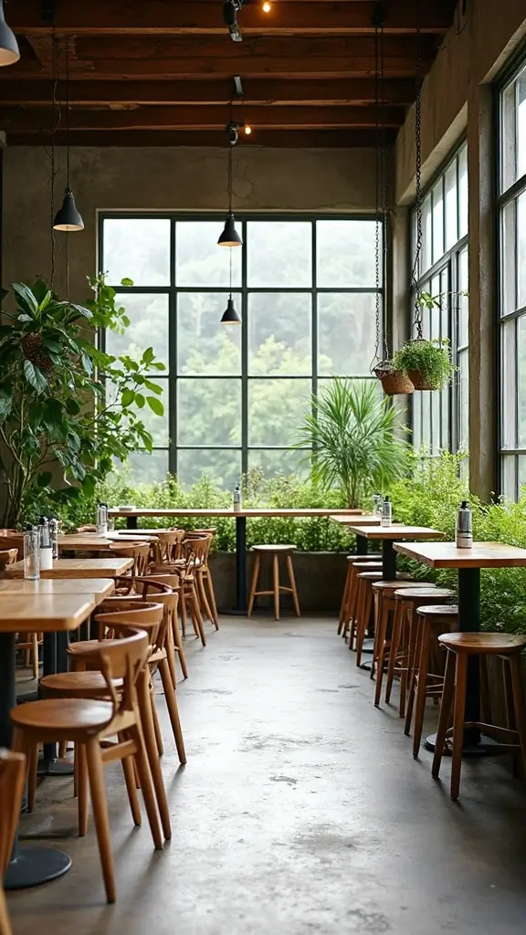 50 Modern Cafe Interior Design Ideas That Attract Customers - 1. Open Floor Plans with Natural Flow