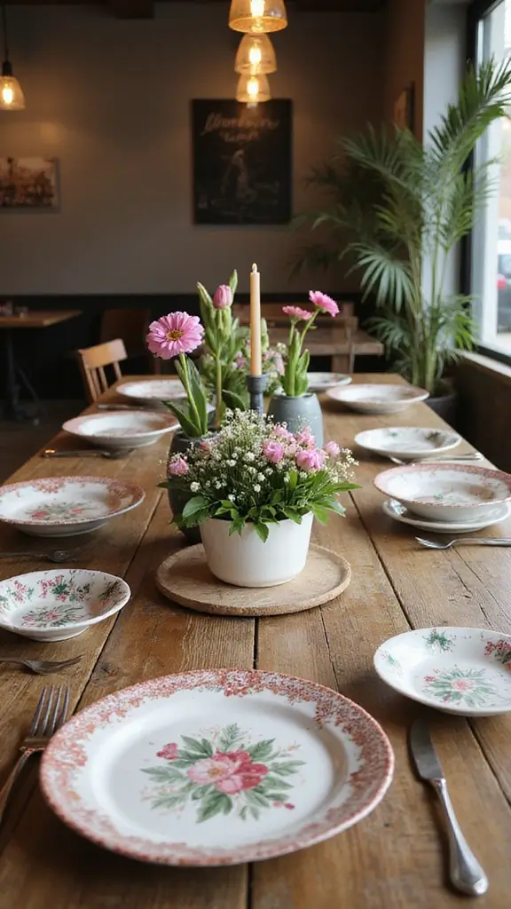 50 Modern Cafe Interior Design Ideas That Attract Customers - 27. Unique Table Settings