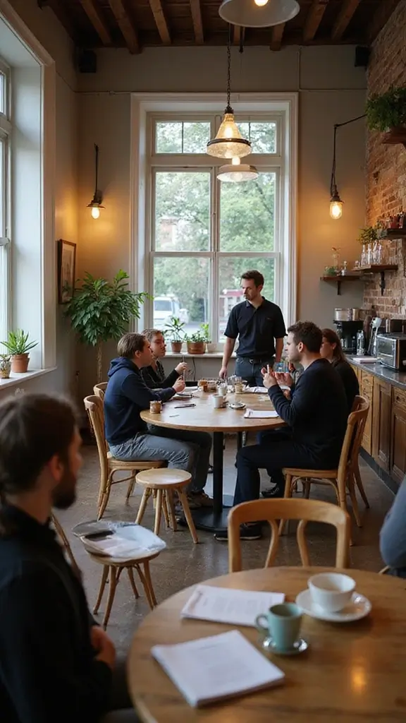 50 Modern Cafe Interior Design Ideas That Attract Customers - 40. Educational Workshops