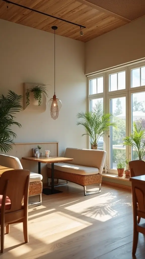 50 Modern Cafe Interior Design Ideas That Attract Customers - 41. Inclusive Seating Arrangements