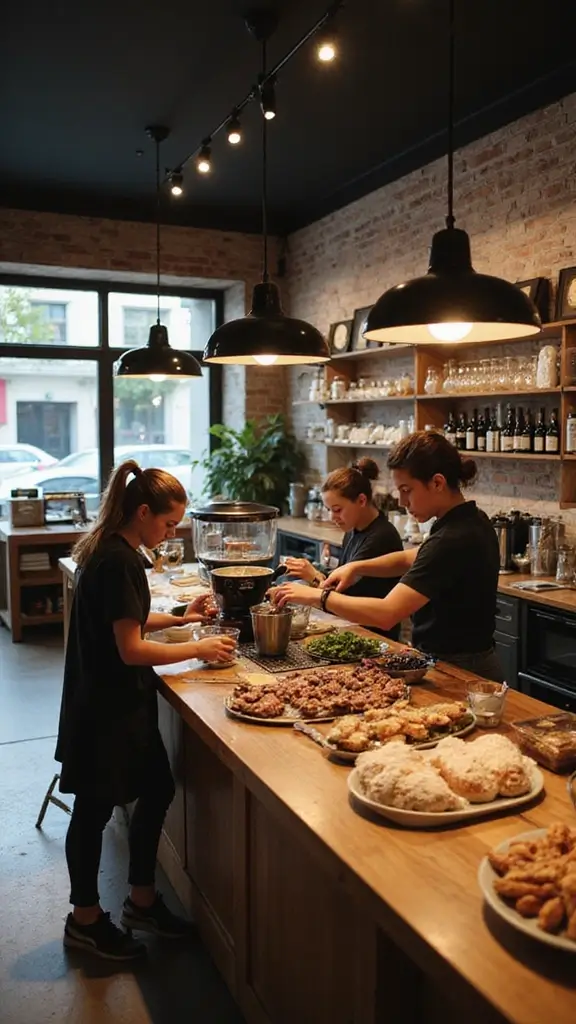 50 Modern Cafe Interior Design Ideas That Attract Customers - 46. Emphasis on Craftsmanship