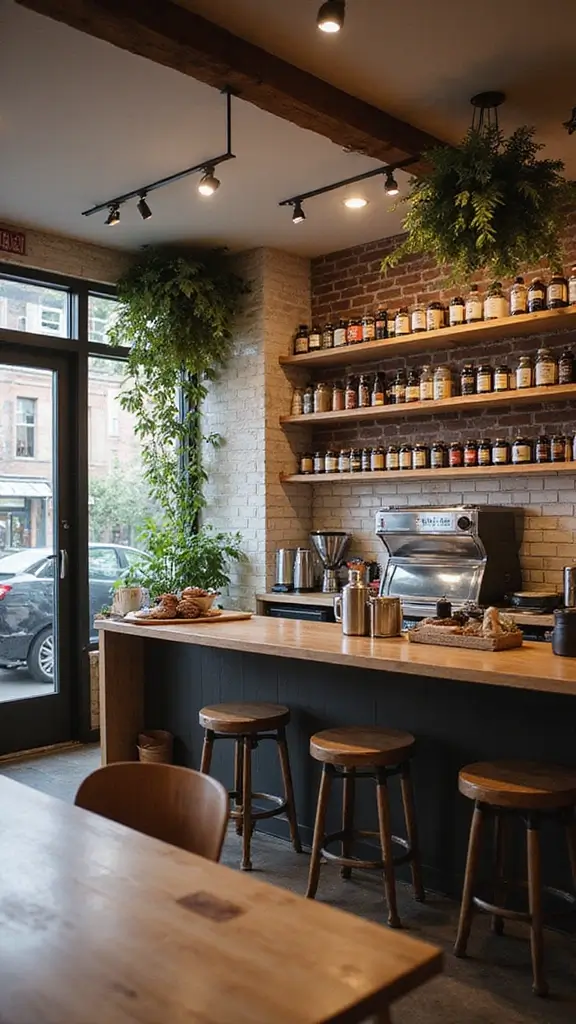50 Modern Cafe Interior Design Ideas That Attract Customers - 48. Emphasis on Local Coffee Roasters