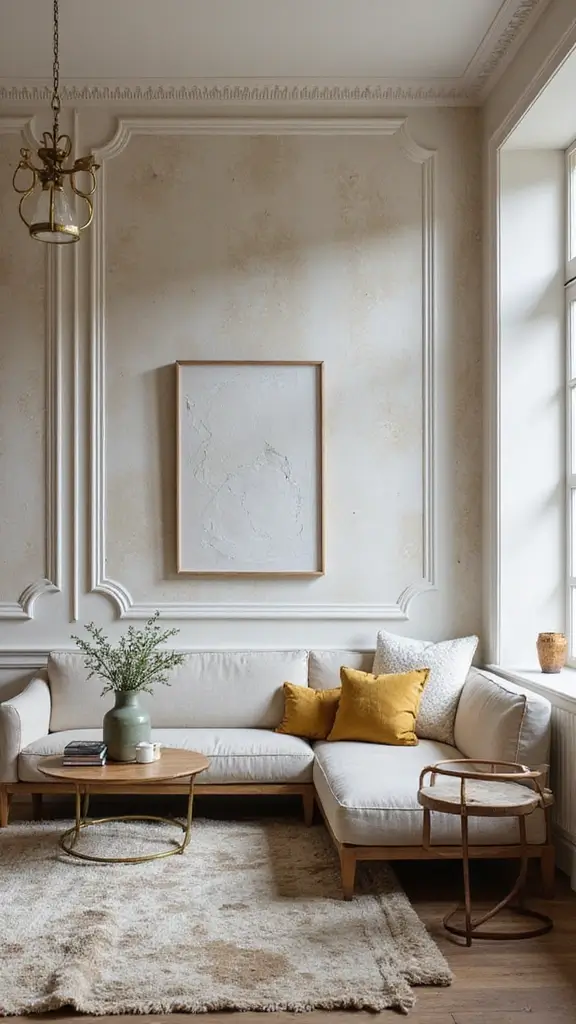 50 Modern Victorian Living Room Ideas That Mix Old & New - 15. Transformative Wall Treatments