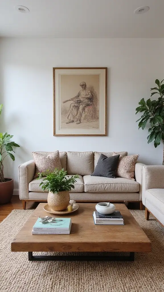 50 Modern Victorian Living Room Ideas That Mix Old & New - 43. Elevated Coffee Tables