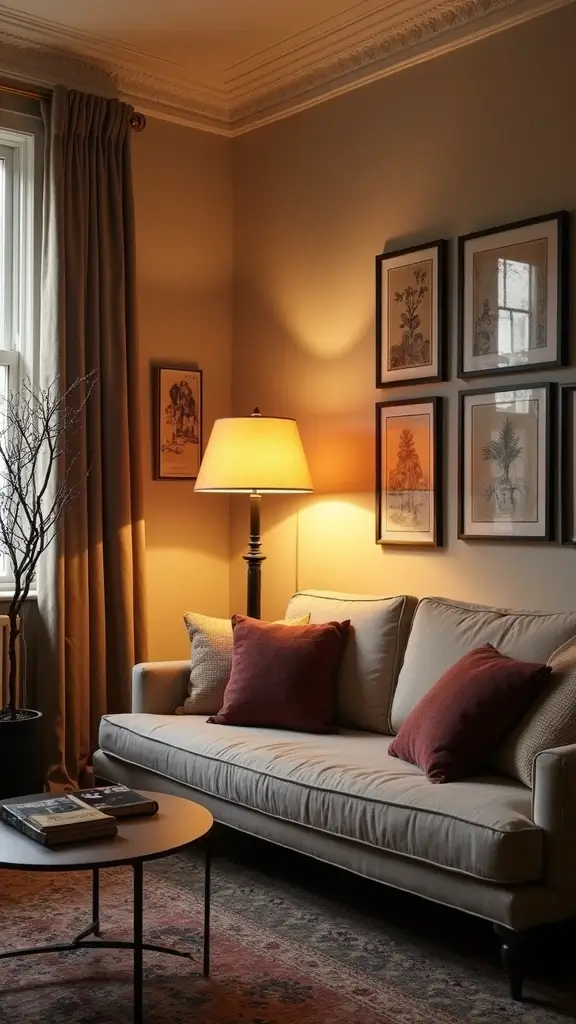 50 Modern Victorian Living Room Ideas That Mix Old & New - 46. Layered Lighting Solutions