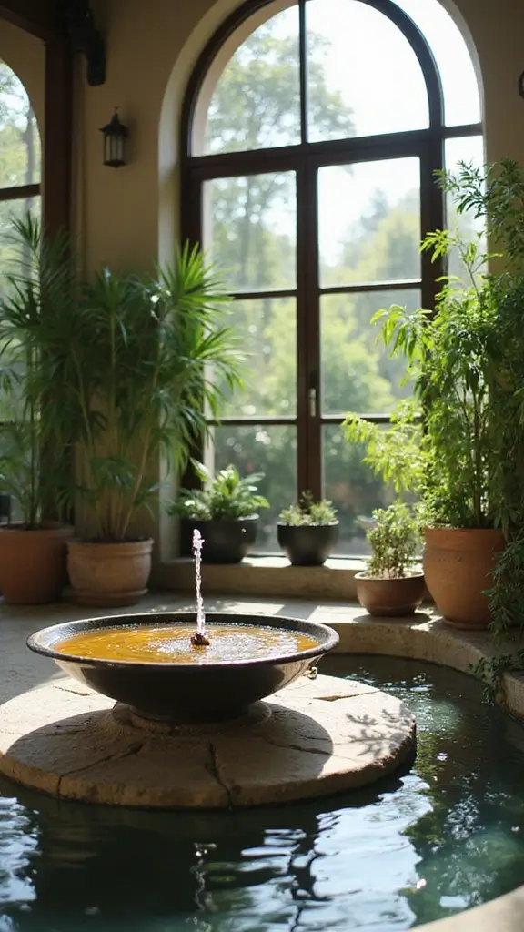50 Spring Decorating Ideas for the Home That Brighten Every Room - 27. Add Water Features