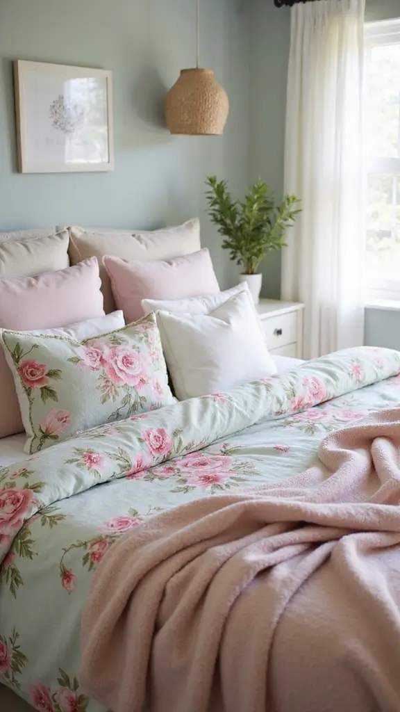 50 Spring Decorating Ideas for the Home That Brighten Every Room - 45. Update Your Bedding