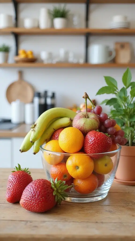 50 Spring Decorating Ideas for the Home That Brighten Every Room - 48. Brighten Up with Fruit Displays