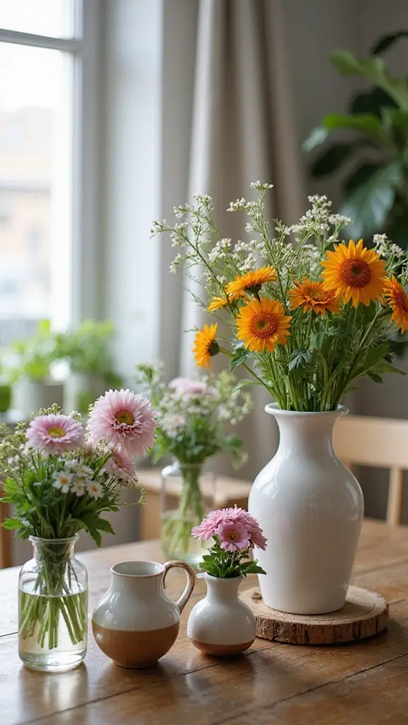 50 Spring Decorating Ideas for the Home That Brighten Every Room - 8. Fresh Cut Flowers