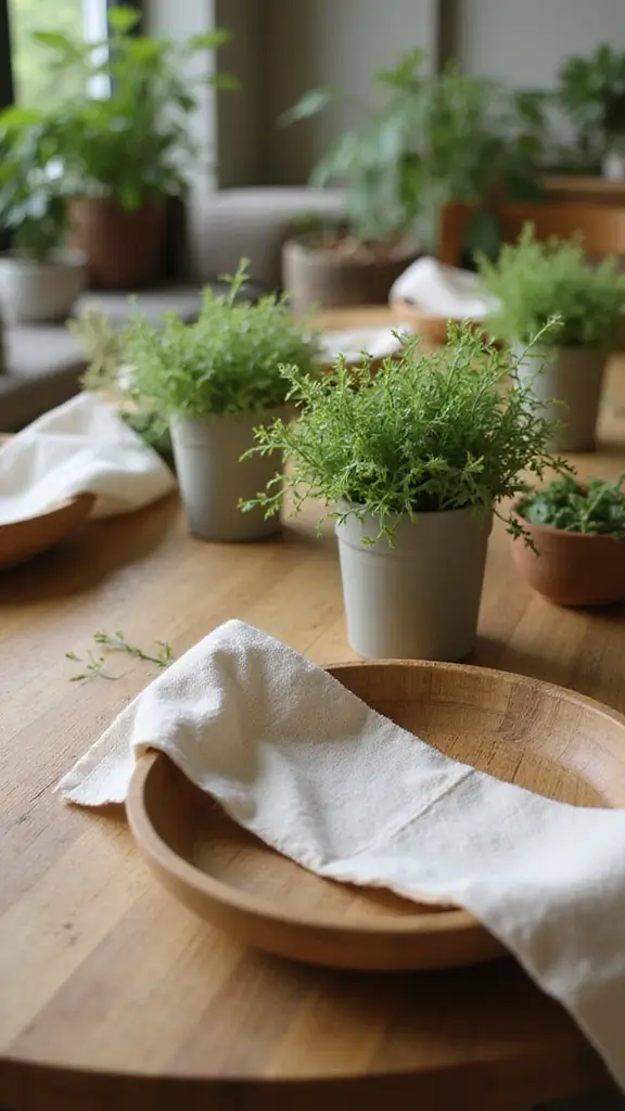 50 Spring Decorating Ideas for the Home That Brighten Every Room - 9. Sustainable Table Settings