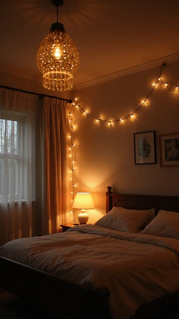 Creative 10x11 Bedroom Layout Ideas for Style and Functionality - 8. Smart Lighting Solutions
