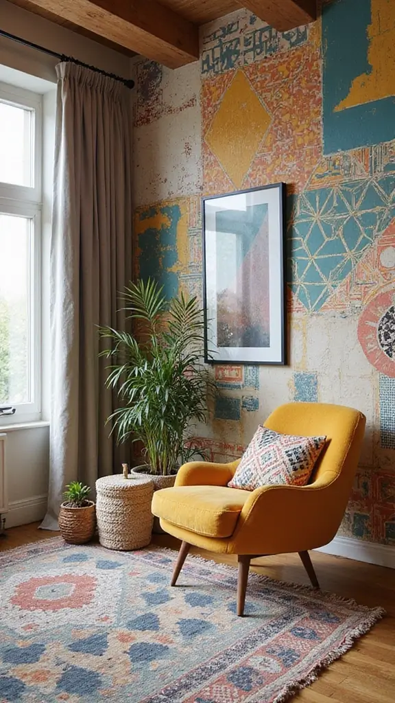 Fresh Interior Design Trends You’ll See Everywhere in 2025 - 12. Geometric Patterns