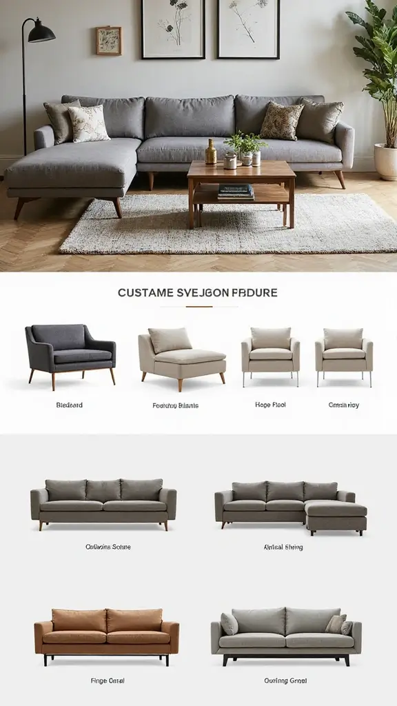 Fresh Interior Design Trends You’ll See Everywhere in 2025 - 24. Customizable Furniture