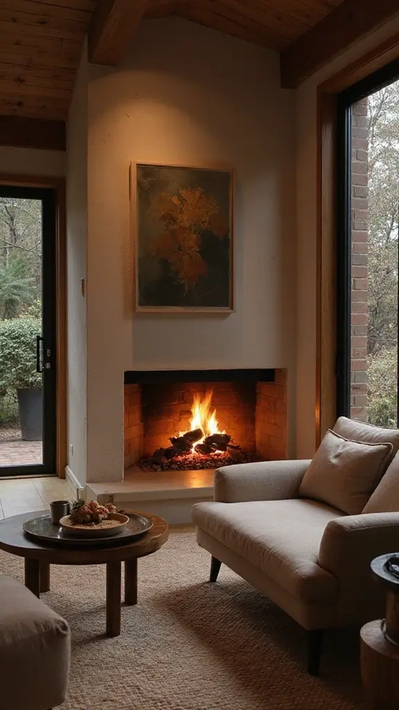 Fresh Interior Design Trends You’ll See Everywhere in 2025 - 37. Cozy Fire Features