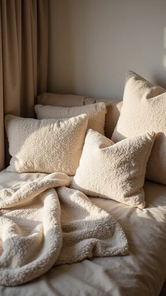 Fresh Interior Design Trends You’ll See Everywhere in 2025 - 43. Soft Textiles