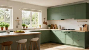 17 Green Cabinet Paint Colors to Upgrade Your Kitchen