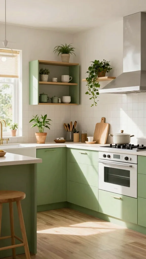 17 Green Kitchen with White Cabinets: Simple & Stunning Ideas - Conclusion 1