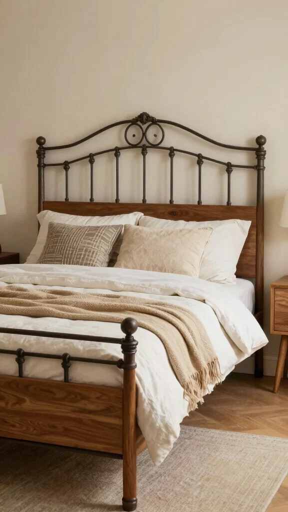 17 Mix and Match Bedroom Furniture Ideas for a Unique Look - 12. Mix and Match Bed Frames 1