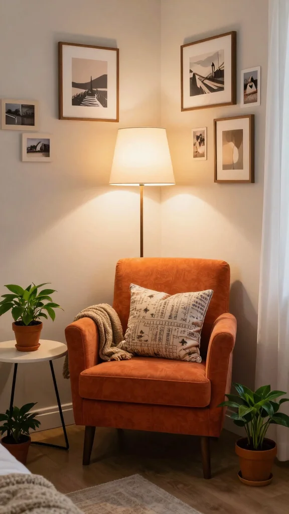 17 Small Room Bedroom Layouts and Furniture Arrangement Tips - 2. Create a Cozy Nook 1