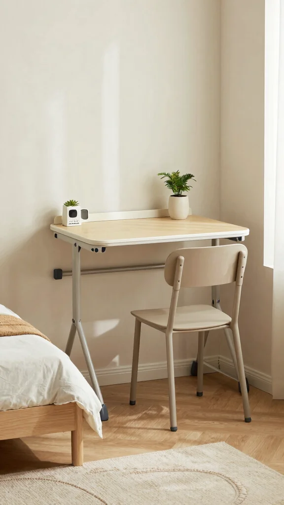 18 Bedroom Furniture Ideas for Small Rooms - 6. Folding Furniture 1