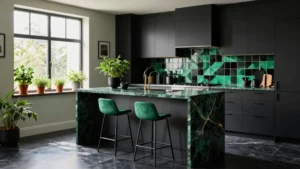18 Bold Green and Black Kitchen Ideas for Modern Homes