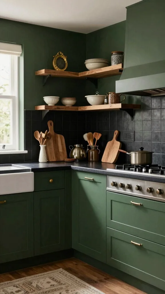 18 Dark Green Kitchens with Black Countertops: Design Tips - Conclusion: Bringing It All Together 1